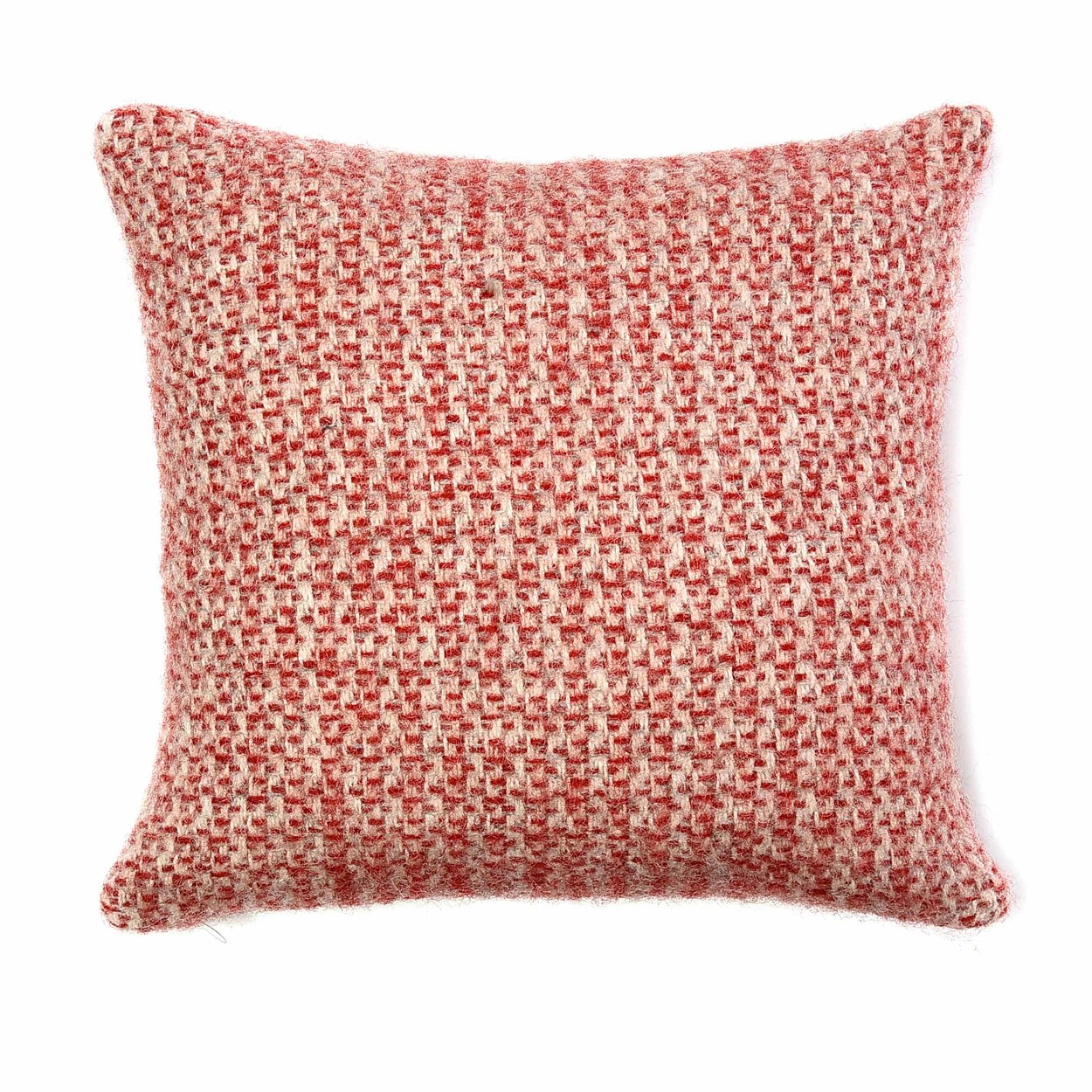 Cushion Illusion Red & Silver