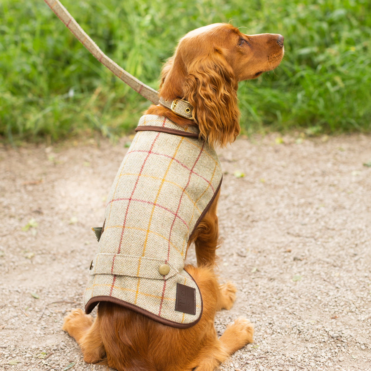 Tweed Dog Coat 925