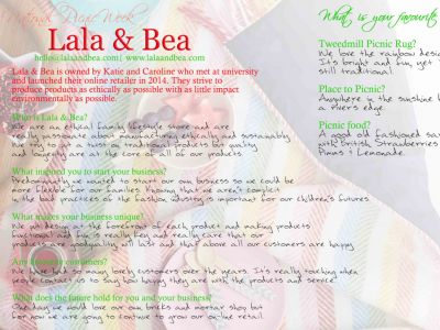 Customer Focus | Lala & Bea
